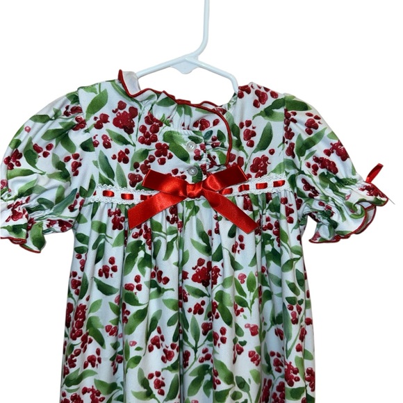 ONLY LITTLE ONCE CLARA NIGHTGOWN Original Clara Nutcracker Gown WINTERBERRY Sz 4 - Picture 2 of 6